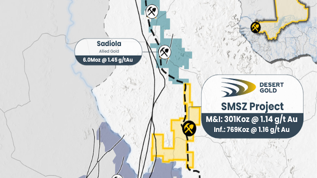 Location map of the SMSZ project
