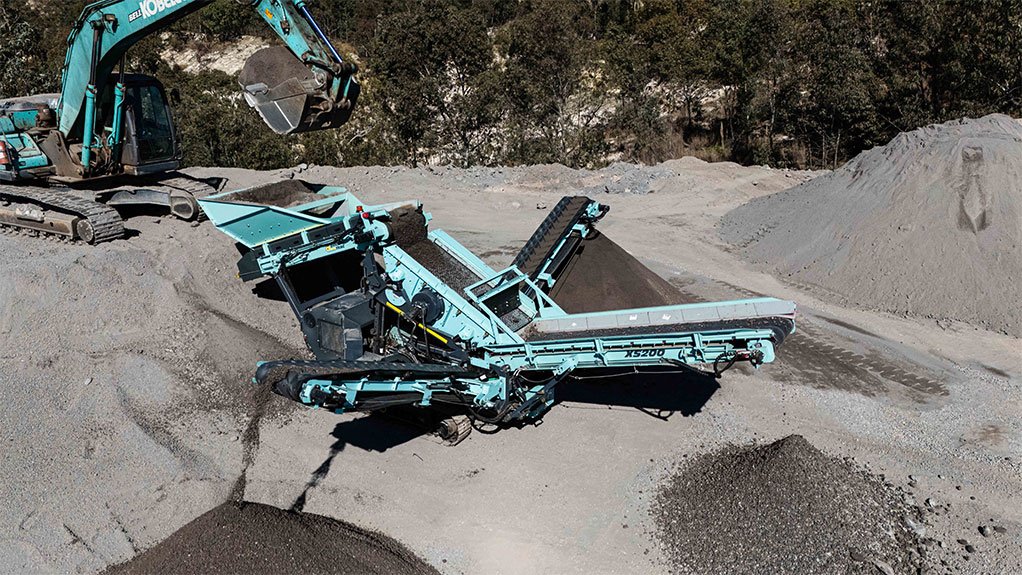 The DynamiTrac XS200 delivers powerful mobile screening performance in a compact package, making it ideal for contractors and smaller operations requiring maximum flexibility