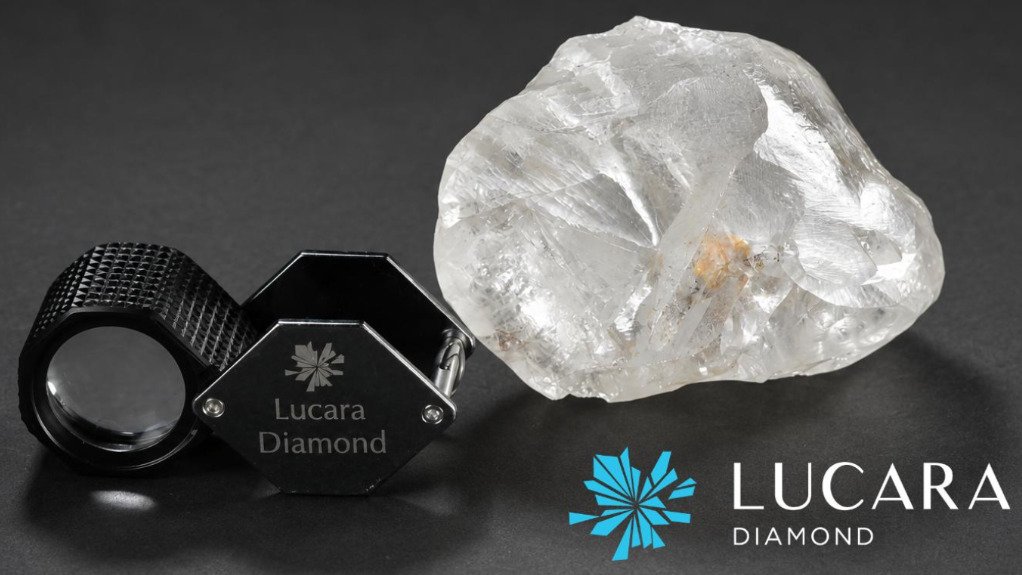 A 1 305.4 ct diamond recovered at Lucara's Karowe mine