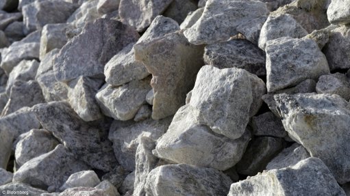 A generic image of lithium rocks