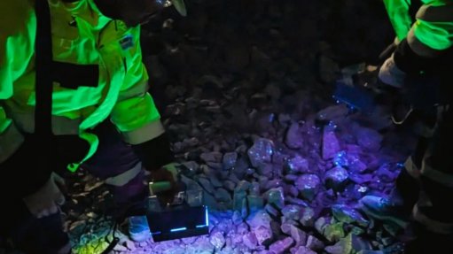 Tungsten mining at Sangdong mine, in South Korea