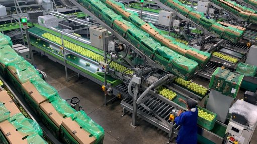 Ceres Fruit Growers' packing facility in Ceres