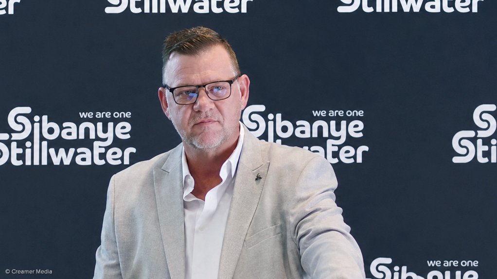 Sibanye-Stillwater EVP Mining Operations Dawie van Aswegen.