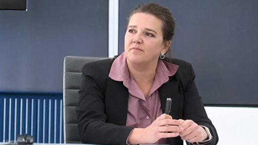 DRDGOLD CFO Henriette Hooijer.