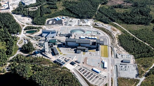 Boliden's Garpenberg mine, in Sweden