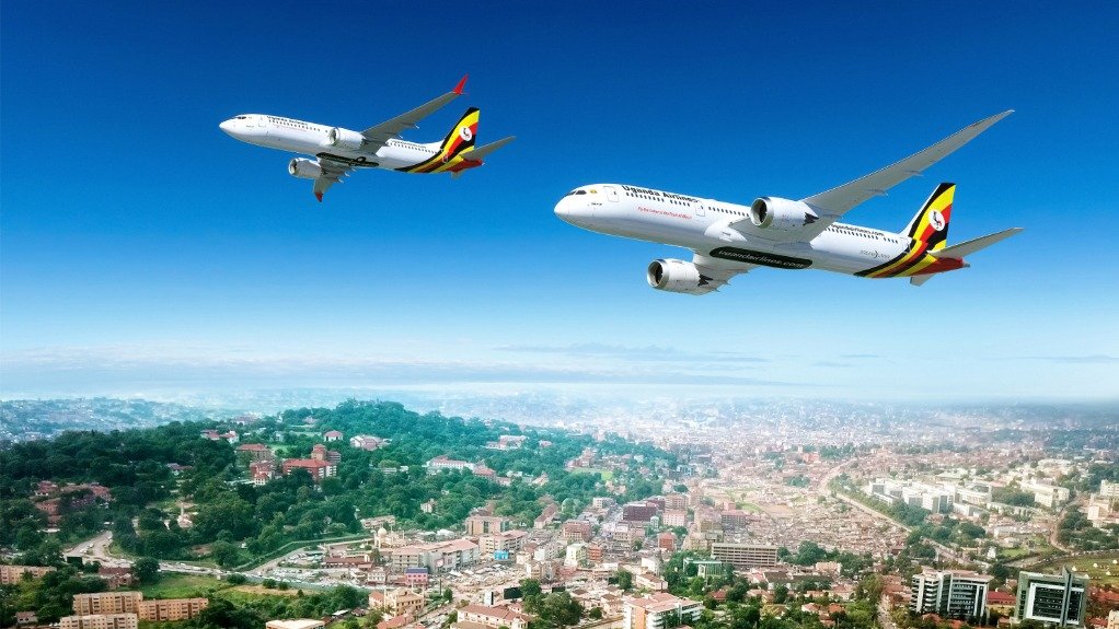Uganda Airlines aircraft