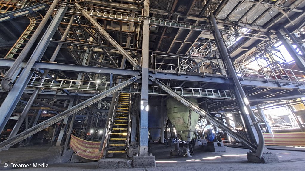 The heavy dense media separation plant of Optimum Colliery is expected to operate at about 450 000 t a month once it re-enters production in August and September this year