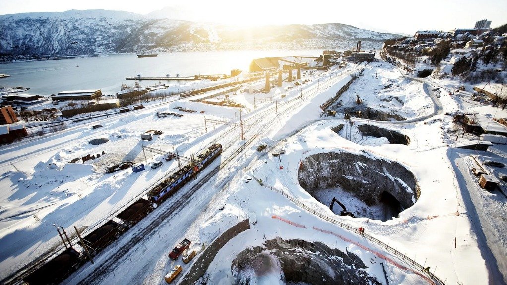 LKAB Kiruna mine, in Sweden