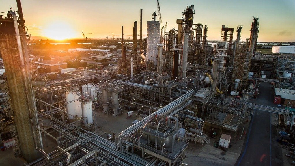 Ampol refinery in Australia