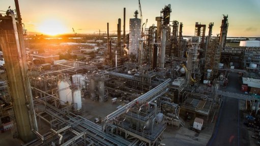Ampol refinery in Australia