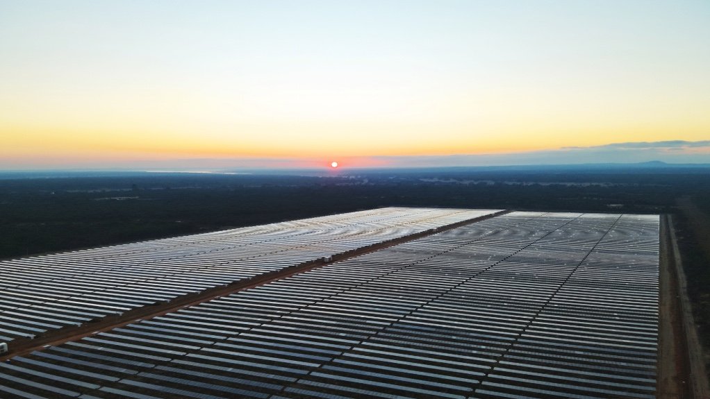 An image of PV mounting-structure with solar panels