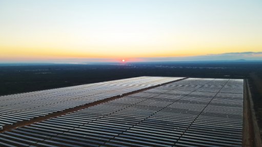 An image of PV mounting-structure with solar panels