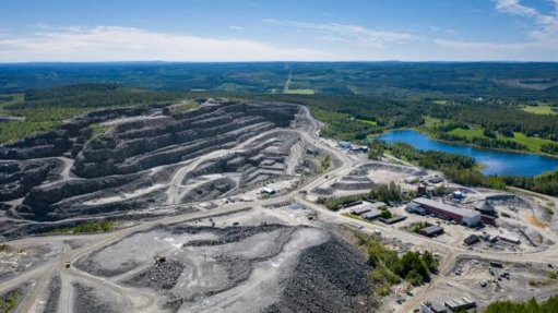 Björkdal mine in Sweden
