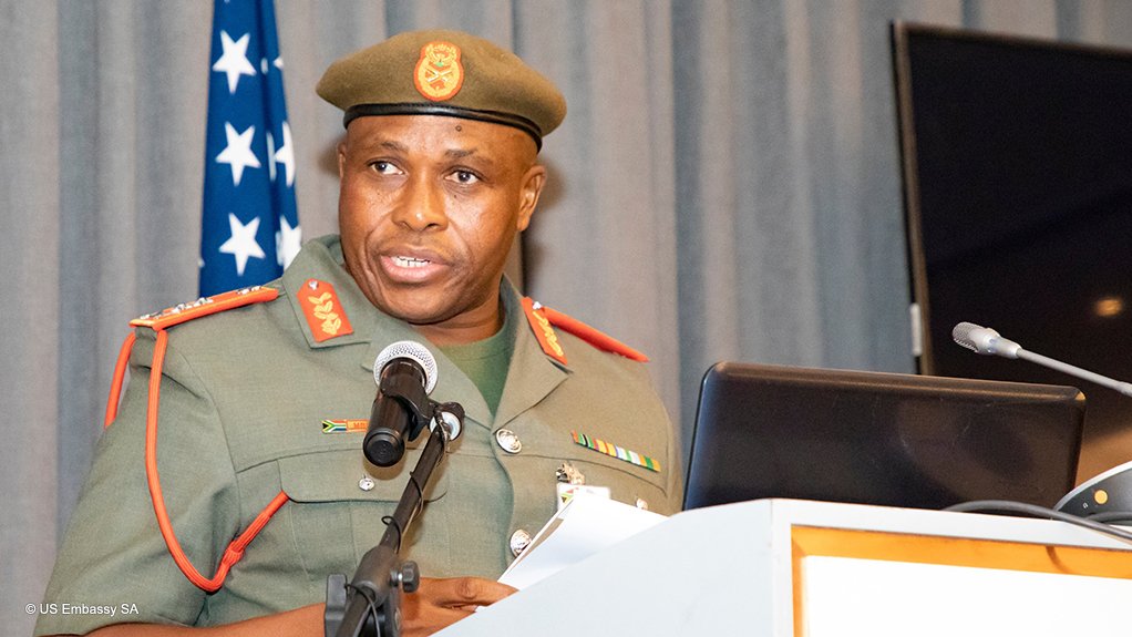 Army Lieutenant-General Lawrence Mbatha.
