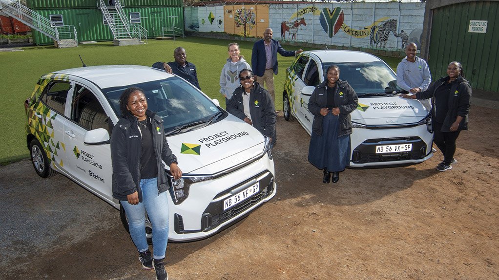 Epiroc South Africa drives change through the donation of passenger vehicles to Project Playground, empowering their mission to protect and uplift vulnerable children