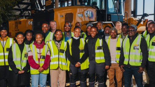 a group of young technicians at the Cat Technicians for the World event, held last month