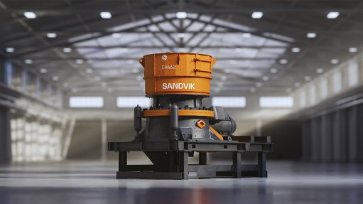 Image of the Sandvik CH662 cone crusher