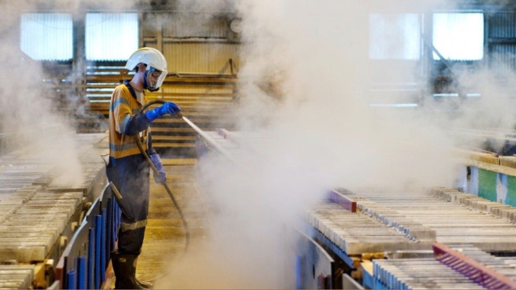 Nyrstar zinc smelting operation