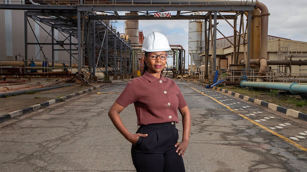 Metallurgical Research Laboratory, Assistant Plant Superintendent Kealeboga Gouwe