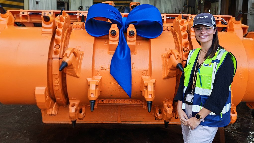 PMO manager at Komatsu Mining, Tiffany Lombard 