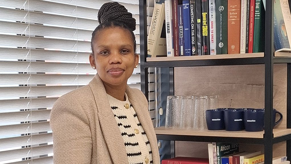 Human resources manager at Komatsu Mining, Sizeni Nkosi