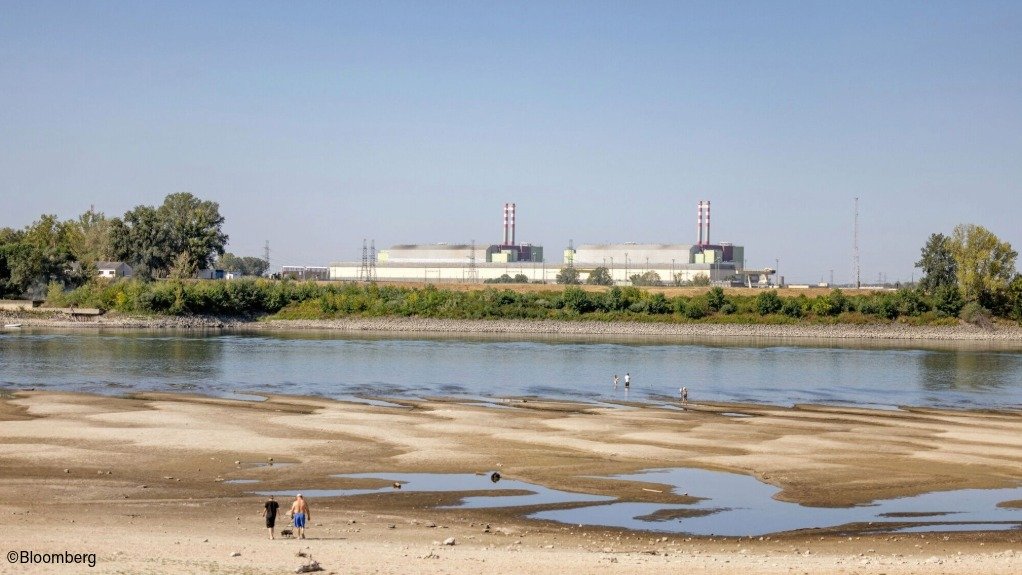 Low water levels in Europe's rivers