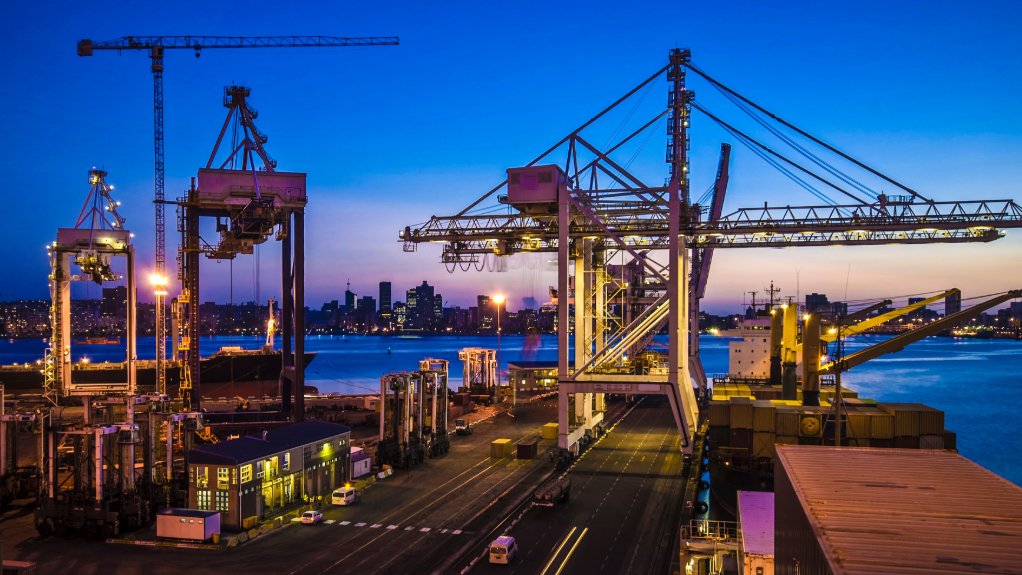 The Durban port