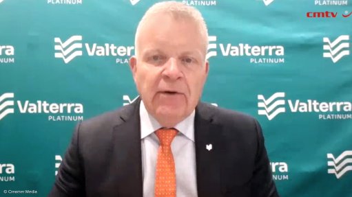 Valterra Platinum CEO Craig Miller.