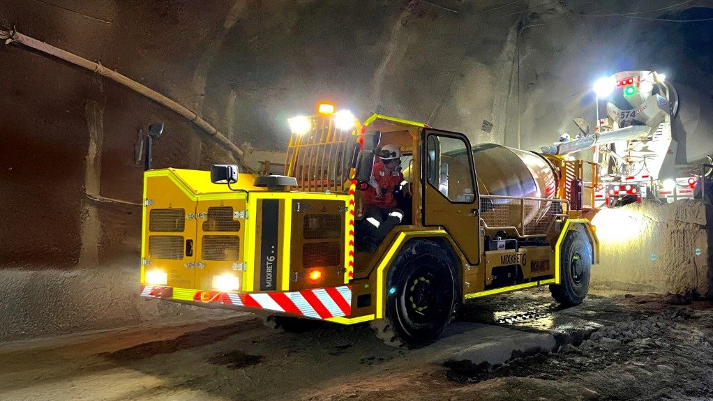 CONSISTENCY
Putzmeister underground concrete mixers designed to deliver efficient, reliable and consistent concrete transport and placement in underground mining operations.
