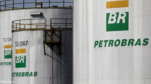 Petrobras oil and gas tanks