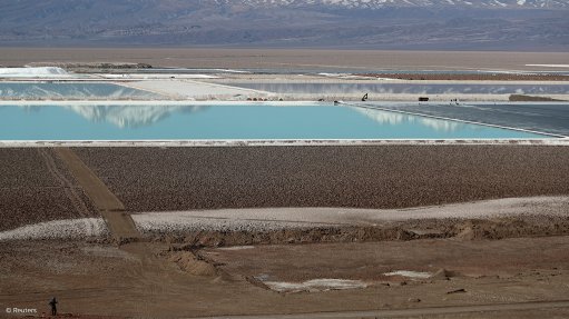 Albemarle lithium brine pools in Chile