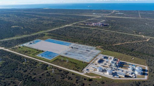 The Hive Hydrogen plant project site at the Coega Special Economic Zone