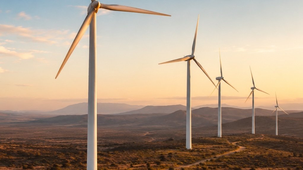 Image of wind turbines