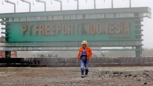 PT Freeport Indonesia signage