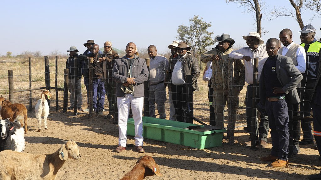 Debswana partners with Local Government to Boost Food Security in Khwee Village  