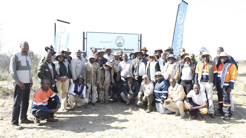 Debswana partners with Local Government to Boost Food Security in Khwee Village  