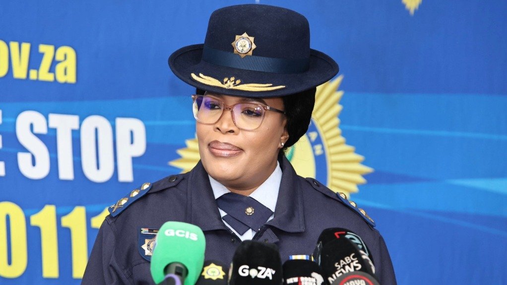 Acting national police commissioner Puleng Dimpane