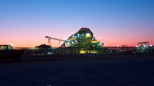 An image of the Karowe mine