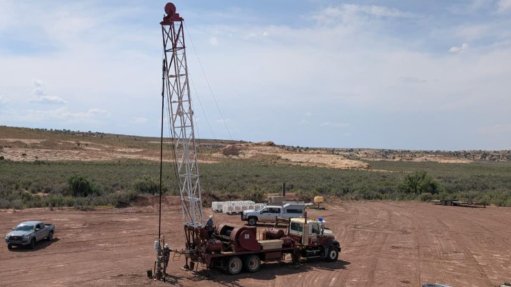 Swabbing unit at Mandrake Resources' Evelyn Chambers #1 brine extraction well in Utah