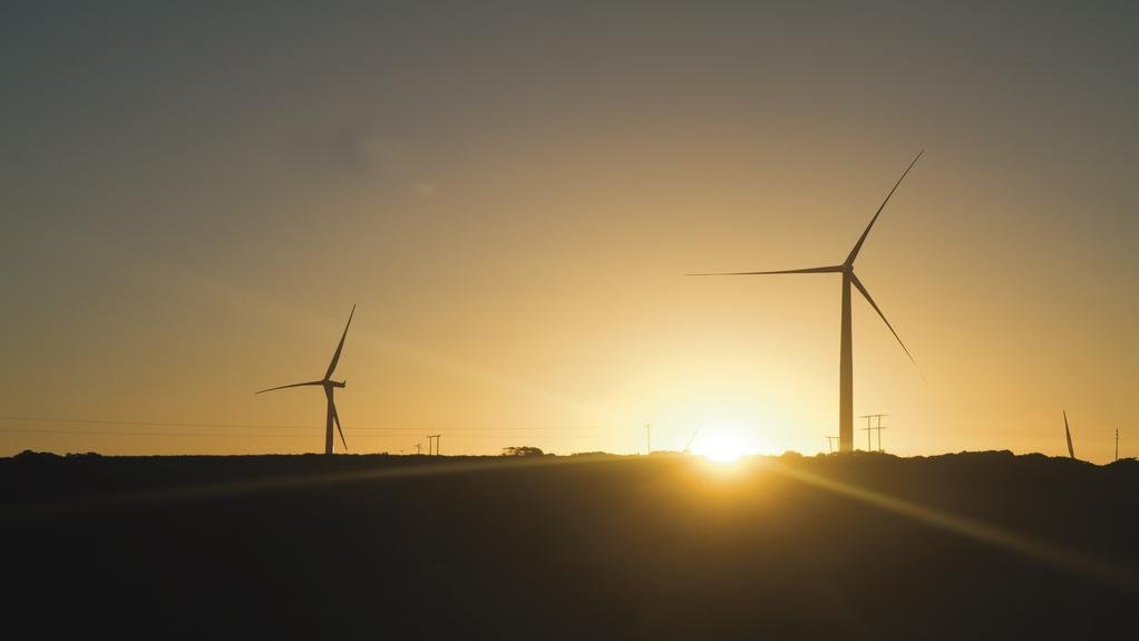 An image of a wind energy turbine