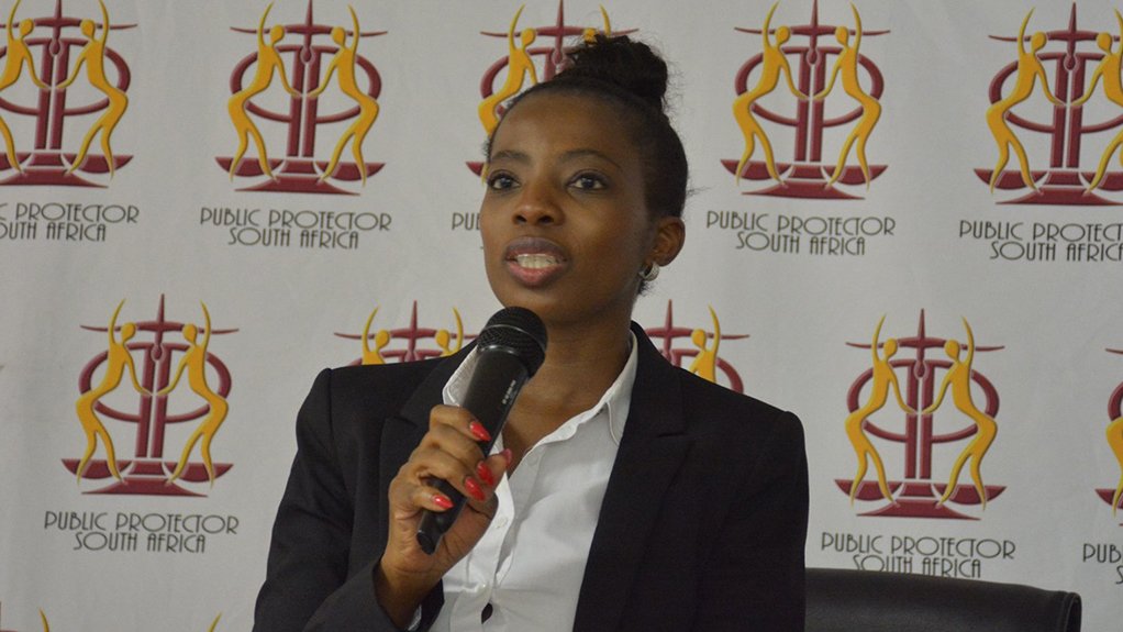 Public Protector Advocate Kholeka Gcaleka