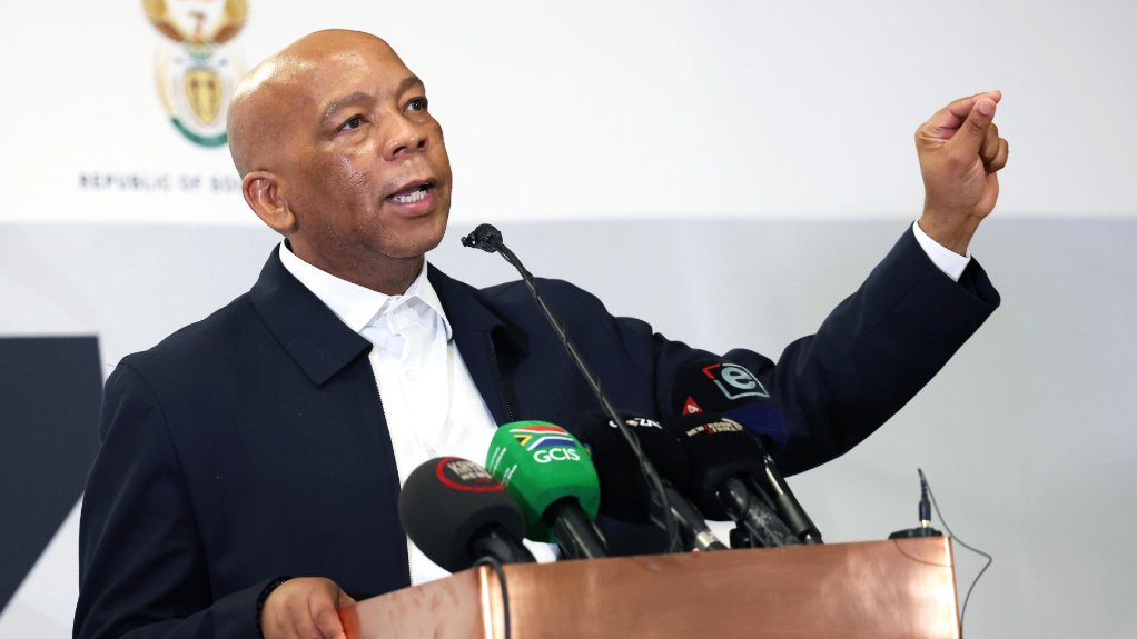 An image of Electricity and Energy Minister Dr Kgosientsho Ramokgopa