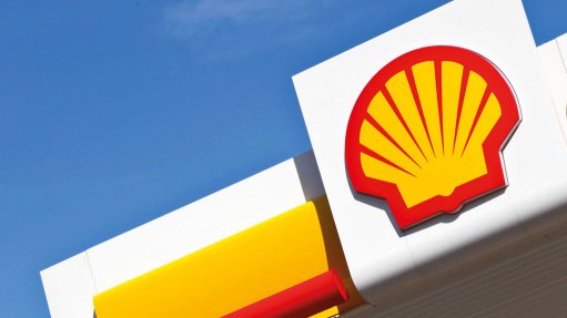 The Shell logo at a filling station