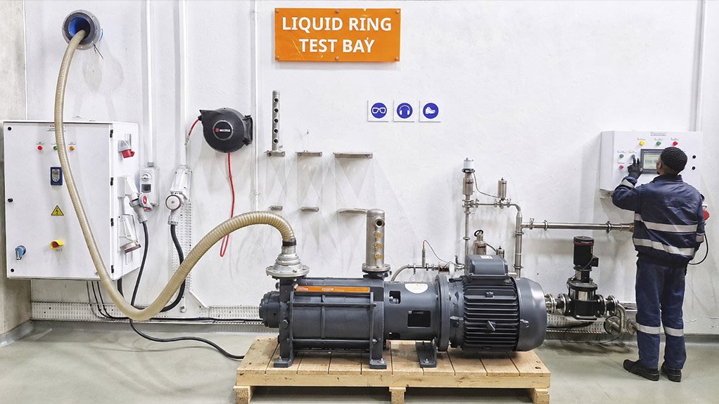 LIQUID RING TEST BAY
Liquid-ring technology is known for its robust design and reliable performance in demanding environments