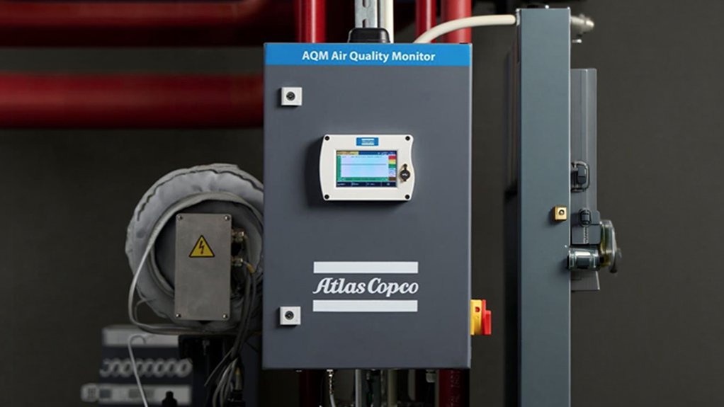 Atlas Copco air quality monitor