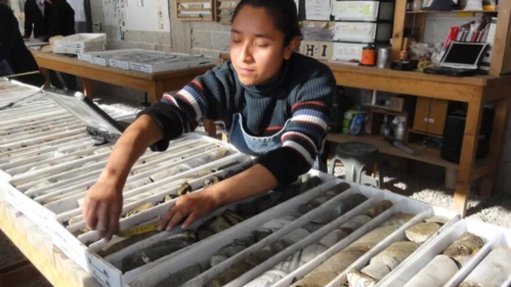 Drill core from Ixtaca project