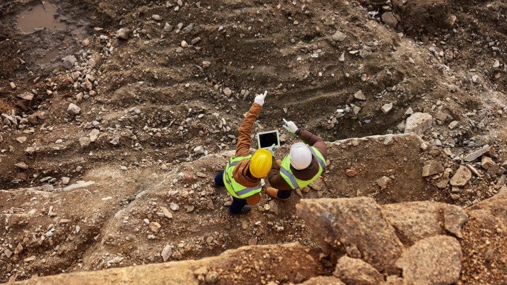 Haranga employees on site in California