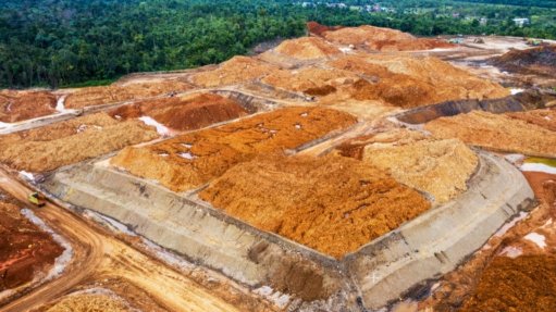 Nickel mine in Indonesia