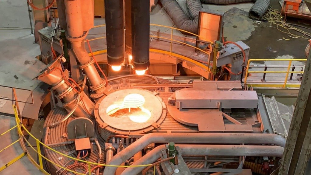 Algoma steel smelting