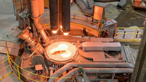 Algoma steel smelting